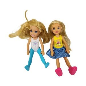 Mattel Barbie Club Chelsea Dreamhouse Adventures Dolls‎ Always Dressed Lot 2